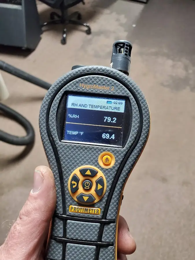 Moisture meter humidity assessment for Mold Remediation & Removal in Lennox